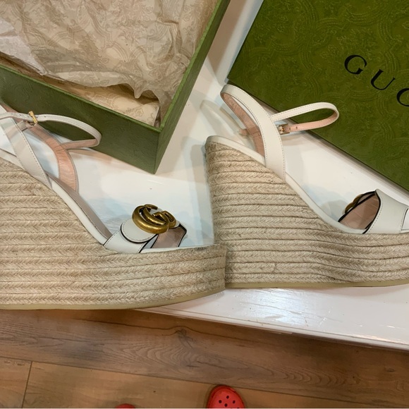 Gucci Leather Platform Espradrille 6 - Picture 11 of 16